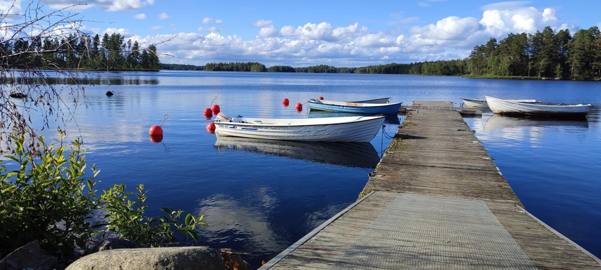 Boende I Malaskog, Near The Lake, Boat, Big Garden Ryssby 外观 照片